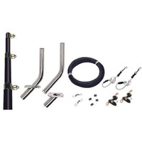 Seachoice Qualifies for Free Shipping Seachoice Outrigger Kit 15'-Black Complete #88261