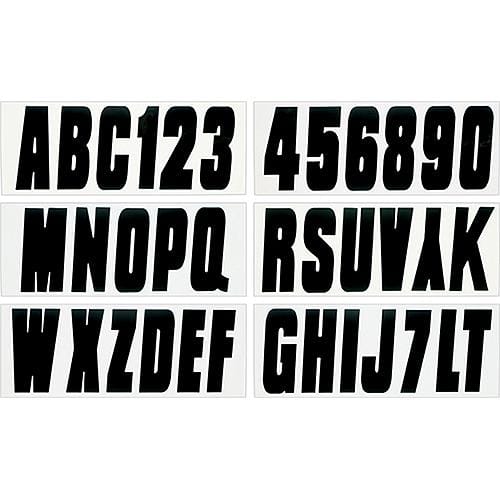 Seachoice Qualifies for Free Shipping Seachoice Premium Letter Number Kit 144-Piece Black #74129