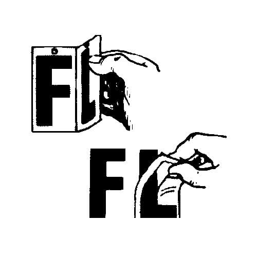 Seachoice Qualifies for Free Shipping Seachoice Premium Letter White A 10-pk #74172