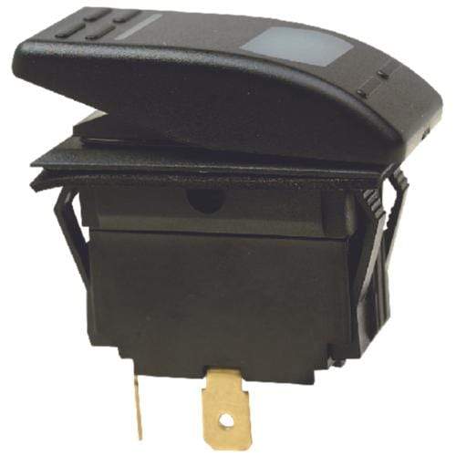 Seachoice Qualifies for Free Shipping Seachoice Rocker Switch On-Off-On DPDT Illuminated Black #10983