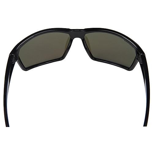 Seachoice Qualifies for Free Shipping Seachoice Sentry Polarized Sunglasses Shiny Black Blue Mirror #98810
