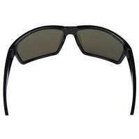Seachoice Qualifies for Free Shipping Seachoice Sentry Polarized Sunglasses Shiny Black Blue Mirror #98810
