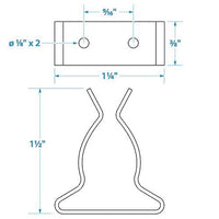Seachoice Qualifies for Free Shipping Seachoice Spring Clamp 5/8