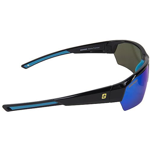 Seachoice Qualifies for Free Shipping Seachoice Sunglasses Atlantis Shiny Black/Blue Mirror #98820