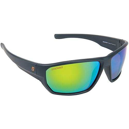 Seachoice Qualifies for Free Shipping Seachoice Sunglasses Hydra Matte Grey/Green Mirror Float #98829