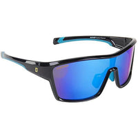 Seachoice Qualifies for Free Shipping Seachoice Sunglasses Nautilus Shiny Black/Blue Mirror #98817