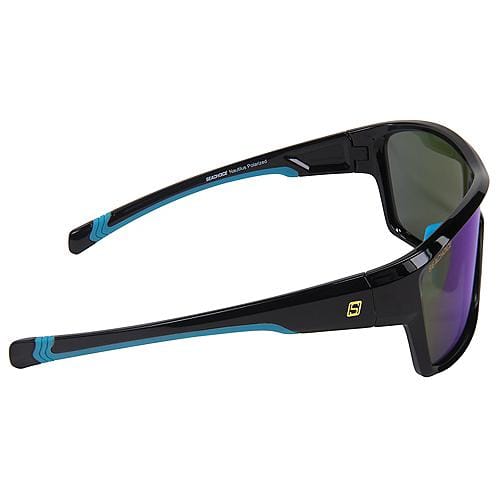 Seachoice Qualifies for Free Shipping Seachoice Sunglasses Nautilus Shiny Black/Blue Mirror #98817