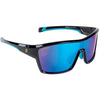 Seachoice Qualifies for Free Shipping Seachoice Sunglasses Nautilus Shiny Black/Blue Mirror #98817