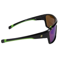 Seachoice Qualifies for Free Shipping Seachoice Sunglasses Nautilus Shiny Black/Green Mirror #98818