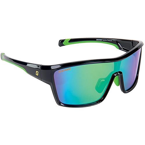 Seachoice Qualifies for Free Shipping Seachoice Sunglasses Nautilus Shiny Black/Green Mirror #98818