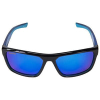 Seachoice Qualifies for Free Shipping Seachoice Sunglasses Navigator Shiny Black/Black Backspray/Blue Mirror #98813