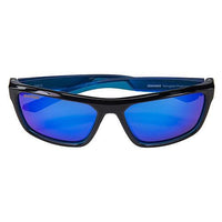 Seachoice Qualifies for Free Shipping Seachoice Sunglasses Navigator Shiny Black/Black Backspray/Blue Mirror #98813