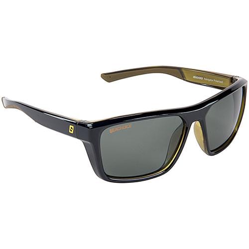 Seachoice Qualifies for Free Shipping Seachoice Sunglasses Navigator Shiny Black/Green Backspray/Grey #98814