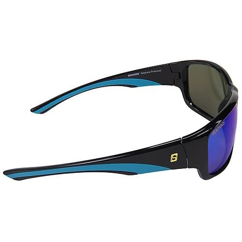 Seachoice Qualifies for Free Shipping Seachoice Sunglasses Neptune Shiny Black/Blue Mirror #98822