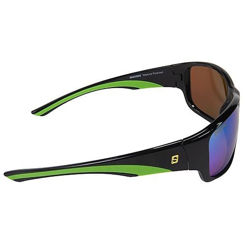 Seachoice Qualifies for Free Shipping Seachoice Sunglasses Neptune Shiny Black/Green Mirror #98823