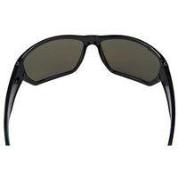 Seachoice Qualifies for Free Shipping Seachoice Sunglasses Rapids Shiny Black/Blue Mirror #98826