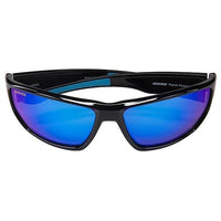Seachoice Qualifies for Free Shipping Seachoice Sunglasses Rapids Shiny Black/Blue Mirror #98826