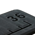 SeaDek Marine Qualifies for Free Shipping Seadek 36" Routed Ruler 6mm Brushed Dark Gray/Black #53583-80067