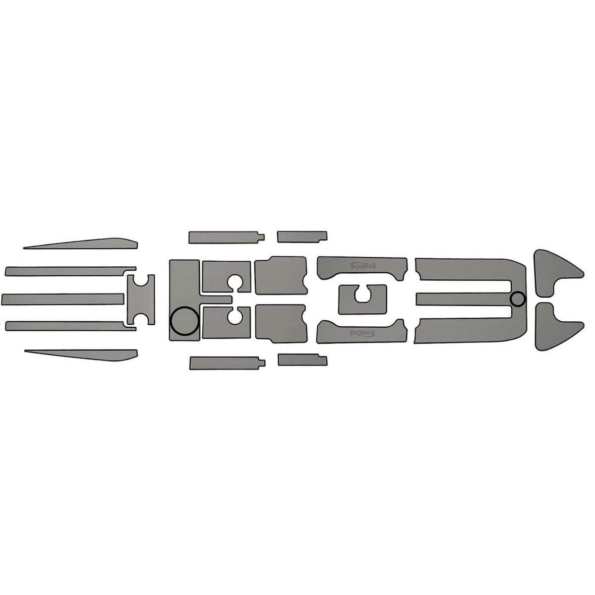 SeaDek Marine Qualifies for Free Shipping SeaDek Marine ACS 133x Kayak Kit 6mm Storm Gray/Black #59115-80066