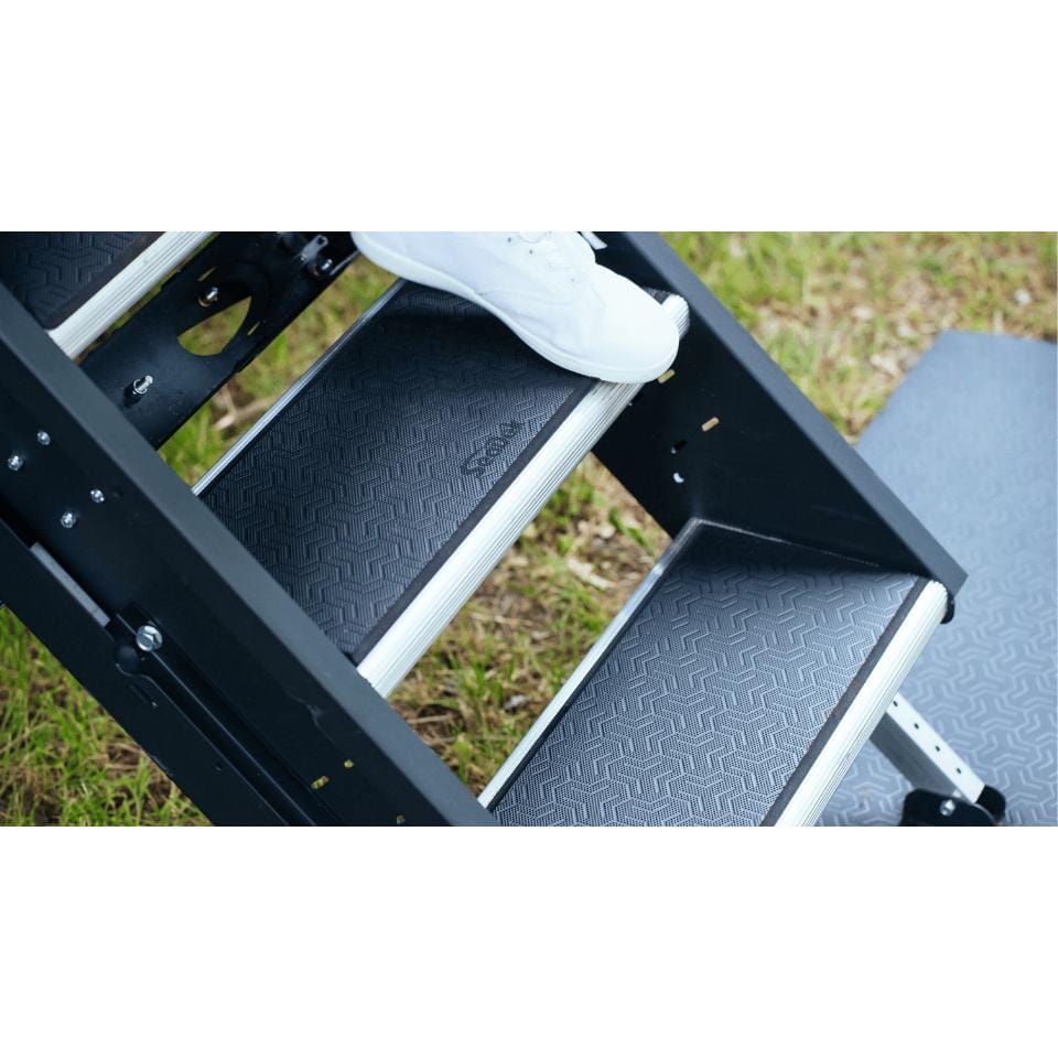 SeaDek Marine Qualifies for Free Shipping SeaDek Marine RV Step Covers Tetrapod 17" x 7.5" Black #59683-85885