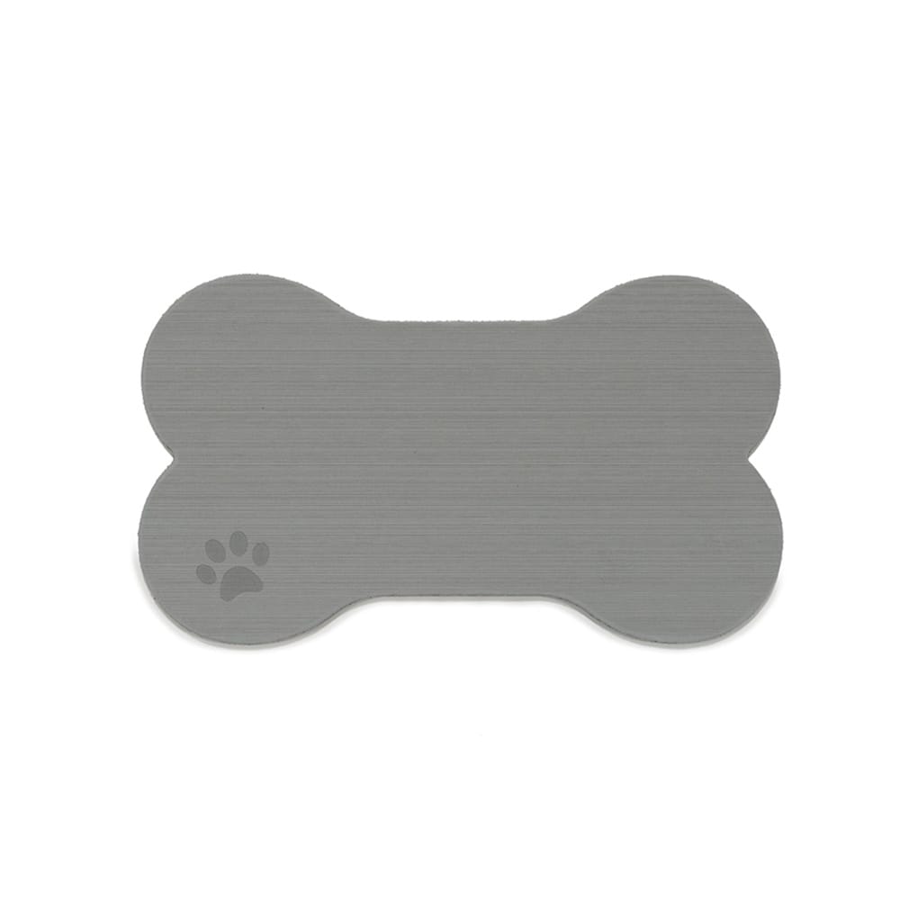 SeaDek Marine Qualifies for Free Shipping Seadek Medium Storm Gray/Black Dog Bowl Mat 12.5" x 24" #62714-90837