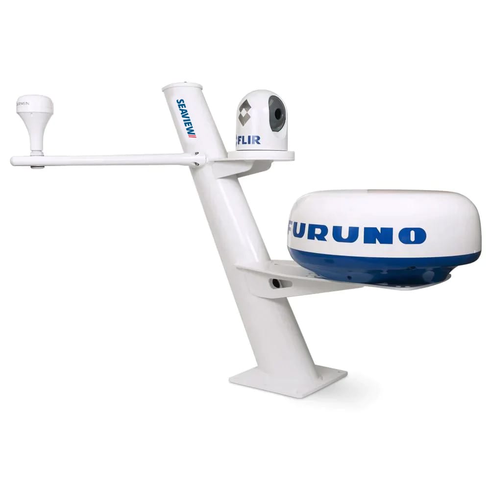 Seaview Not Qualified for Free Shipping Seaview 30" Tapered Closed Dome Aft Leaning Radar Mount #PMABC37SV2