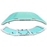 Sebba Shade Qualifies for Free Shipping Sebba Shade 8' x 12' Seafoam Sun Shade for Boats 26' & up #SS8X12SFM