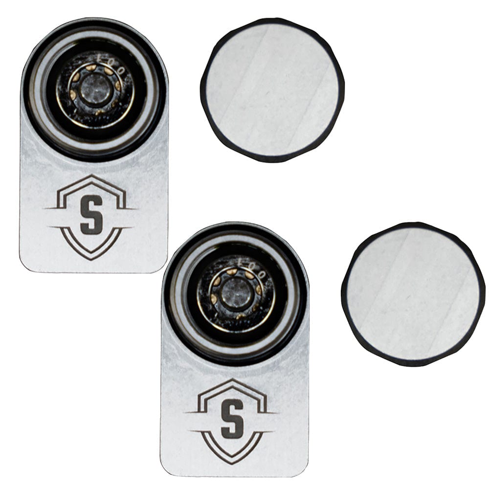 Secure Outdoors Qualifies for Free Shipping Secure Outdoors Elite Lock Dual Universal Silver #SO-EL-D-UN-SV