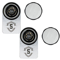 Secure Outdoors Qualifies for Free Shipping Secure Outdoors Elite Lock Dual Universal Silver #SO-EL-D-UN-SV