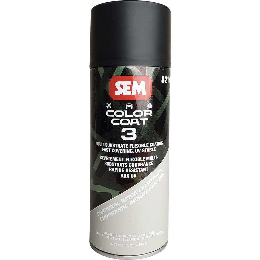 SEM Products Qualifies for Free Shipping SEM Color Coat 3 Chaparal Beige/Platinum 12 oz #82143