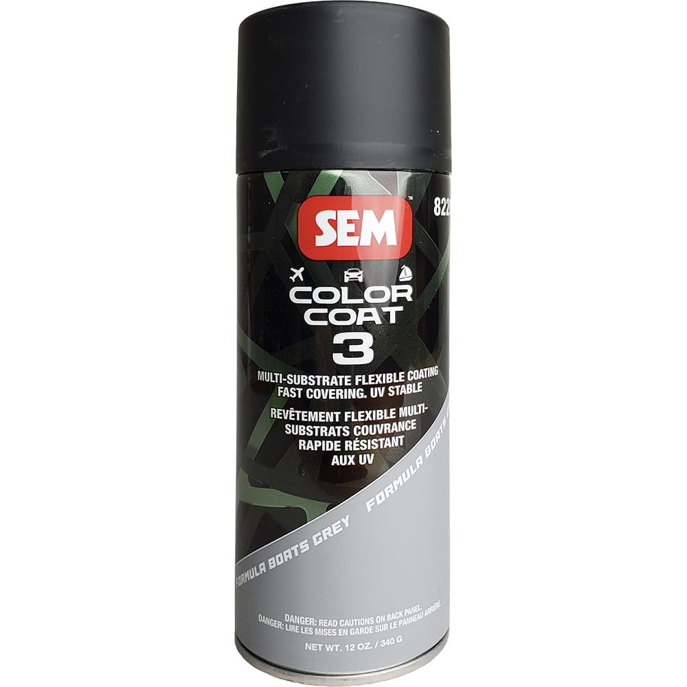 SEM Products Qualifies for Free Shipping SEM Color Coat 3 Formula Boats Grey 12 oz #82203