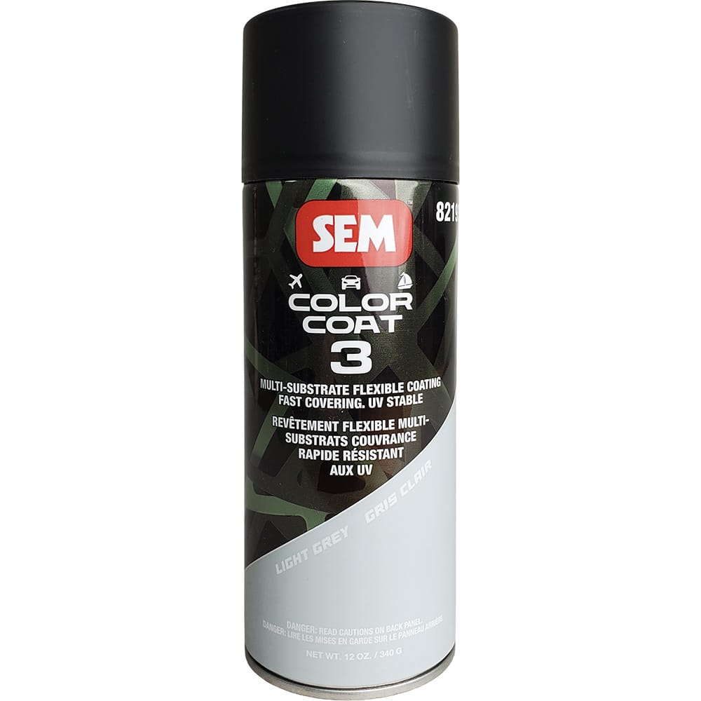SEM Products Qualifies for Free Shipping SEM Color Coat 3 Light Grey 12 oz #82193