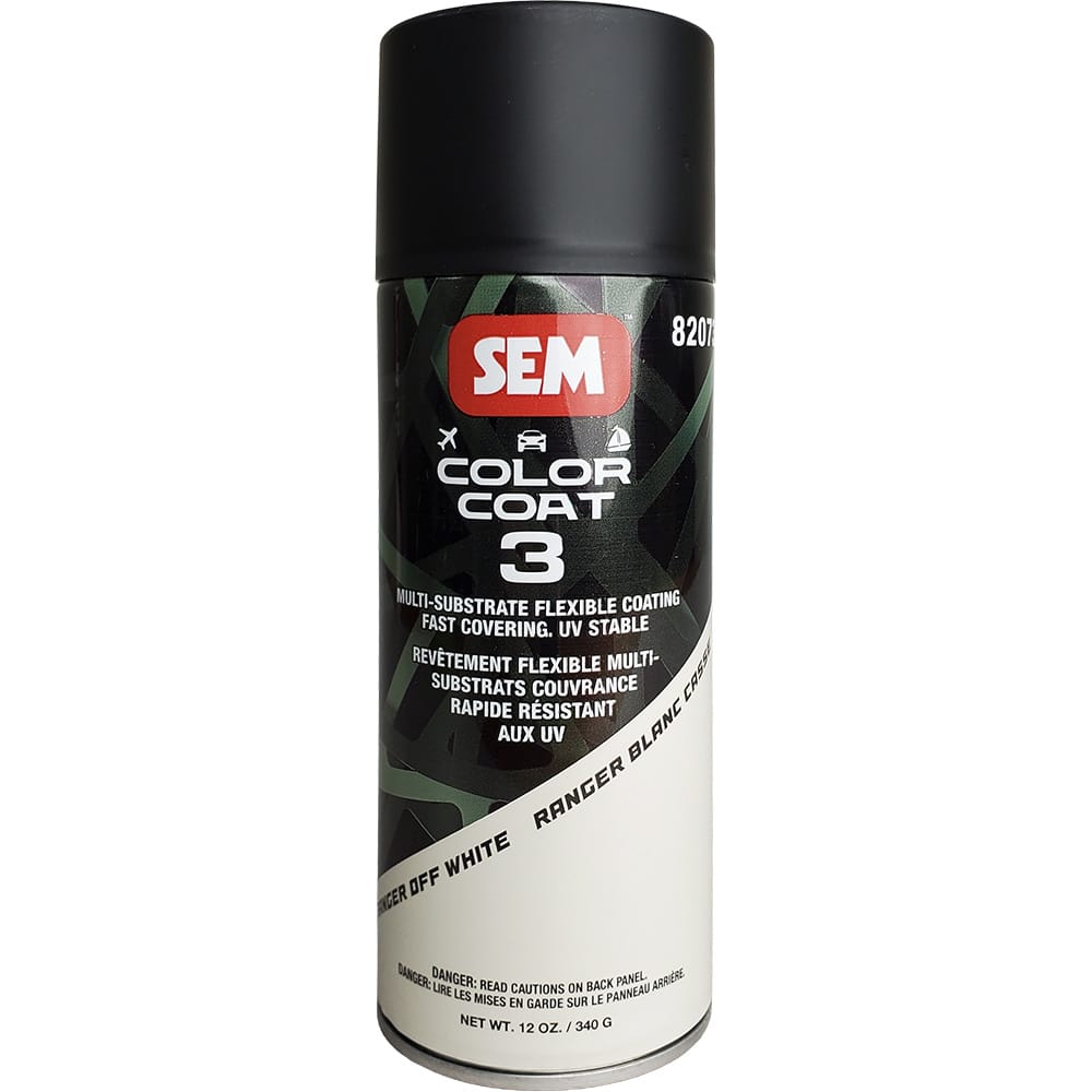 SEM Products Qualifies for Free Shipping SEM Color Coat 3 Ranger Off-White 12 oz #82073