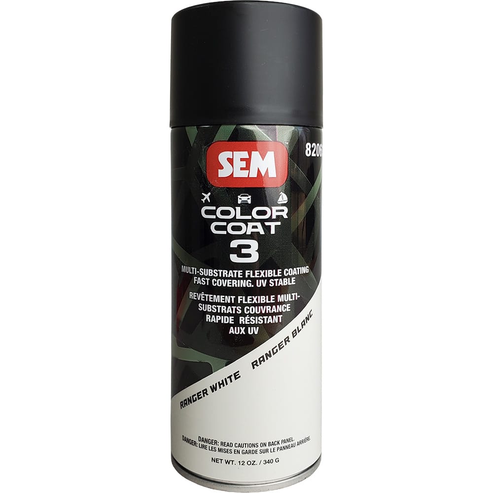 SEM Products Qualifies for Free Shipping SEM Color Coat 3 Ranger White 12 oz #82063