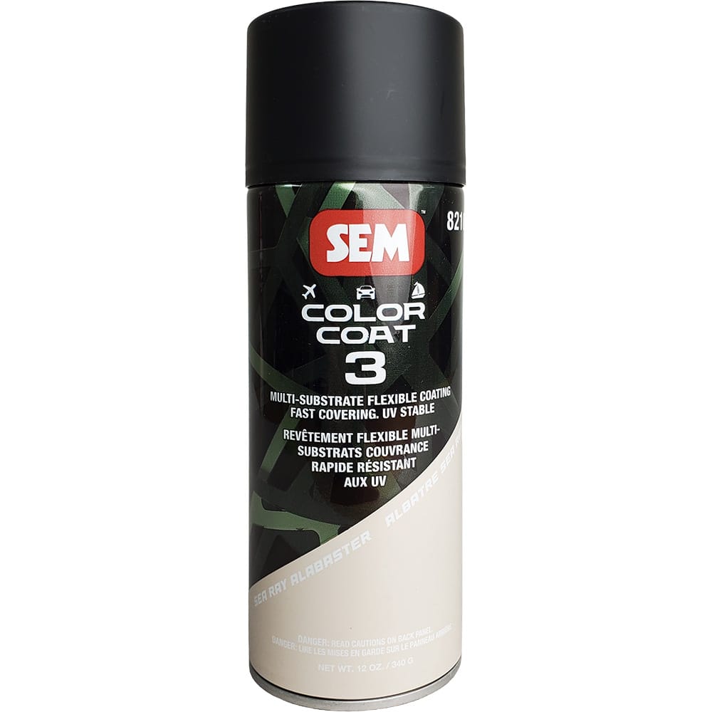 SEM Products Qualifies for Free Shipping SEM Color Coat 3 Sea Ray Alabaster 12 oz #82103