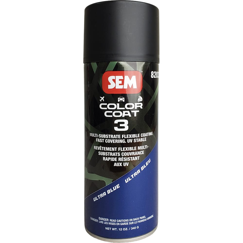 SEM Products Qualifies for Free Shipping SEM Color Coat 3 Ultra Blue 12 oz #82033