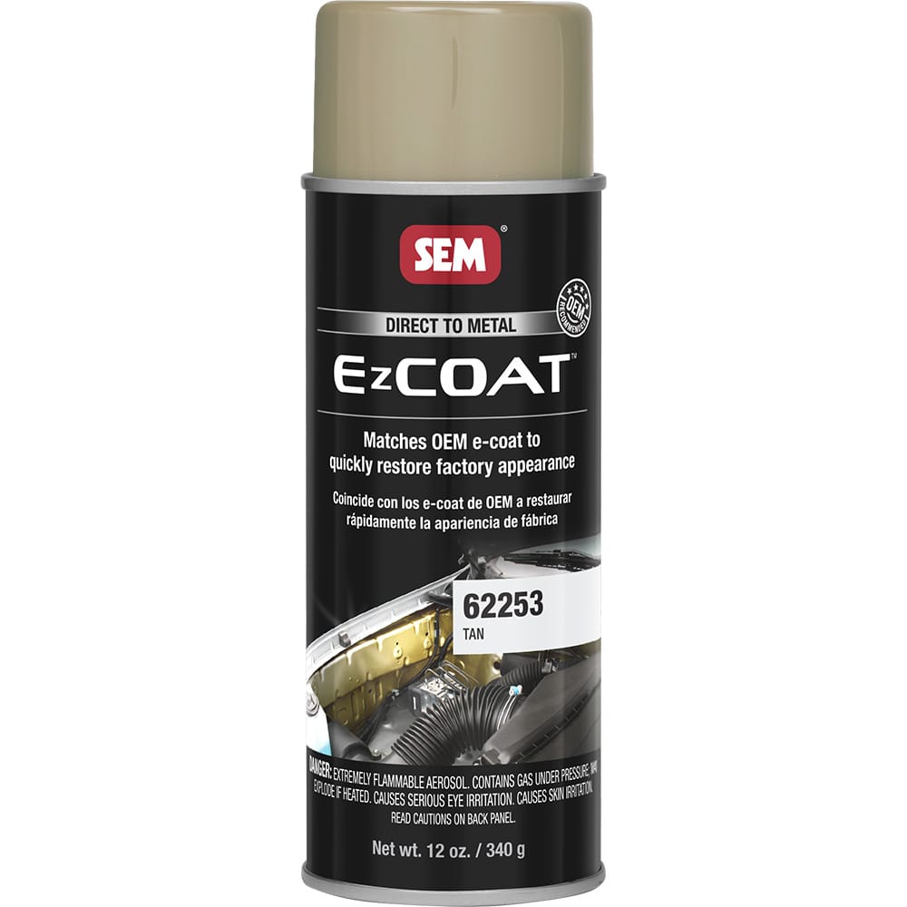 SEM Products Not Qualified for Free Shipping SEM Ez Coat 16 oz Aerosol Can Tan #62253