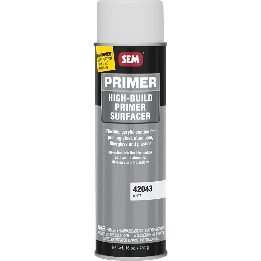 SEM Products Qualifies for Free Shipping SEM High-Build Primer Surfacer 20 oz Aerosol Can #42043