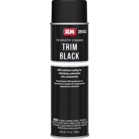 SEM Products Qualifies for Free Shipping SEM Trim Black 20 oz Aerosol Can #39143