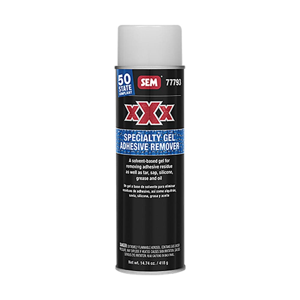 SEM Products Qualifies for Free Shipping SEM XXX Specialty Gel Adhesive Remover 20 oz Aerosol Can #77793