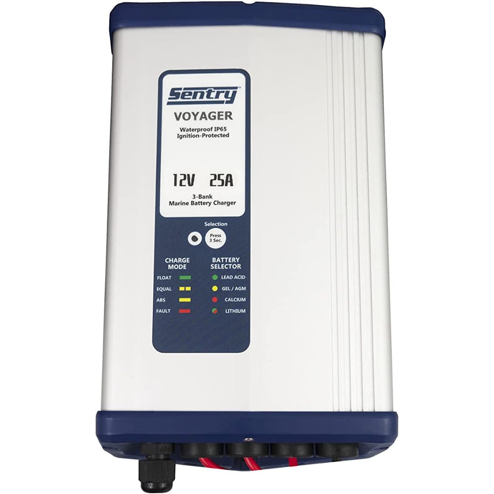 Sentry Qualifies for Free Shipping Sentry Voyager Series Battery Charger 115/230v Input 12v #SV1225/3XJ