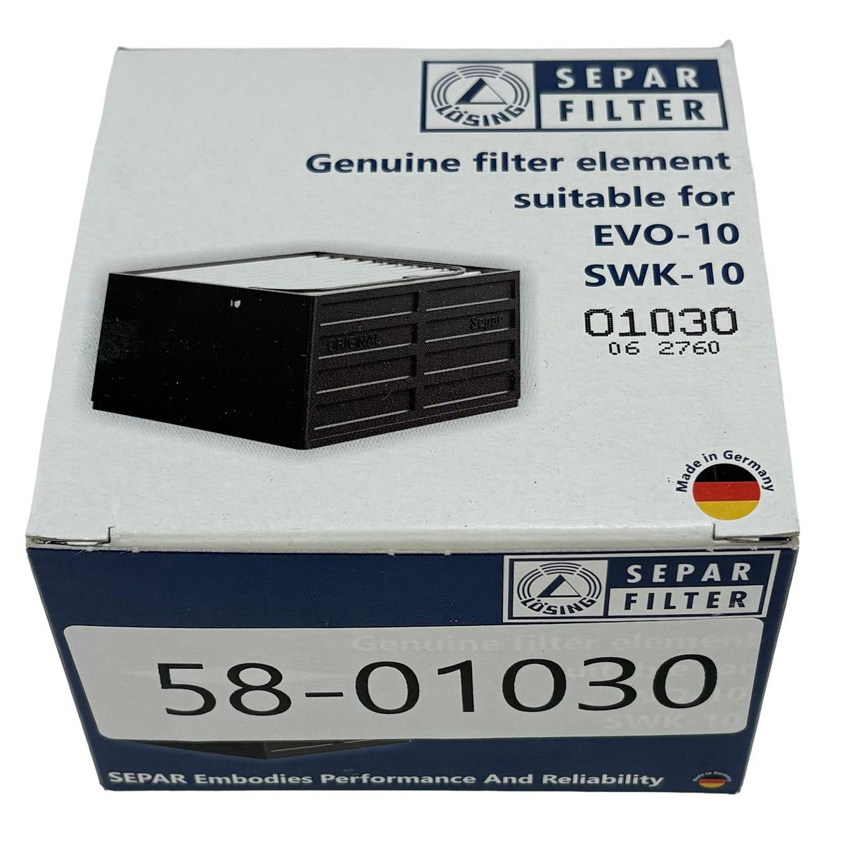 Separ Filter Qualifies for Free Shipping Separ Filter 01030 30 Micron Filter Element #58-01030