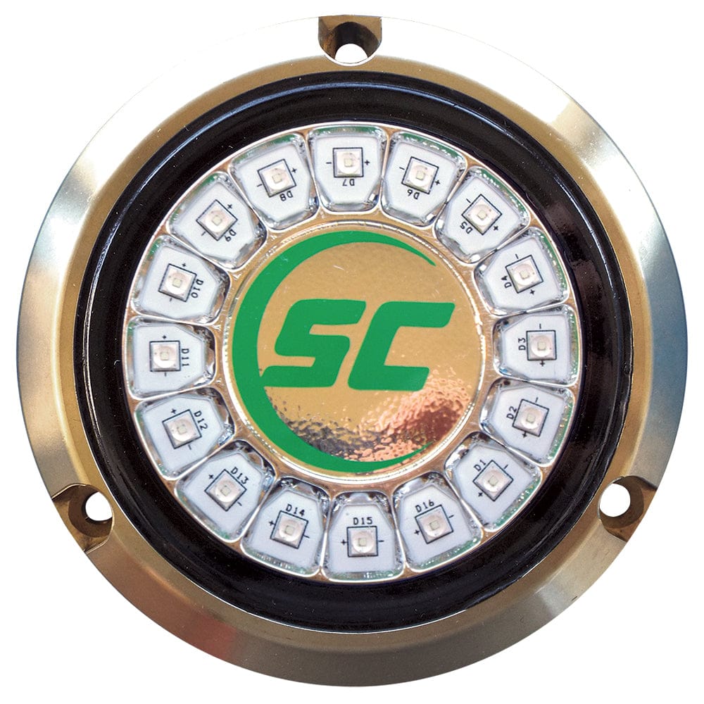 Shadow Caster Qualifies for Free Shipping Shadow-Caster Aqua Green Single Color Underwater Light #SCR-16-AG-BZ-10