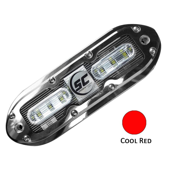 Shadow Caster Not Qualified for Free Shipping Shadow-Caster Cool Red 6-LED Underwater Light 20' #SCM-6-CR-20