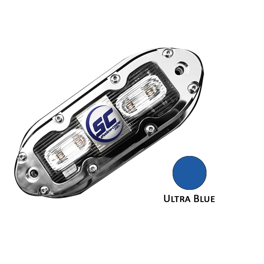 Shadow Caster Not Qualified for Free Shipping Shadow-Caster Ultra Blue 4-LED Underwater Light 20' #SCM-4-UB-20