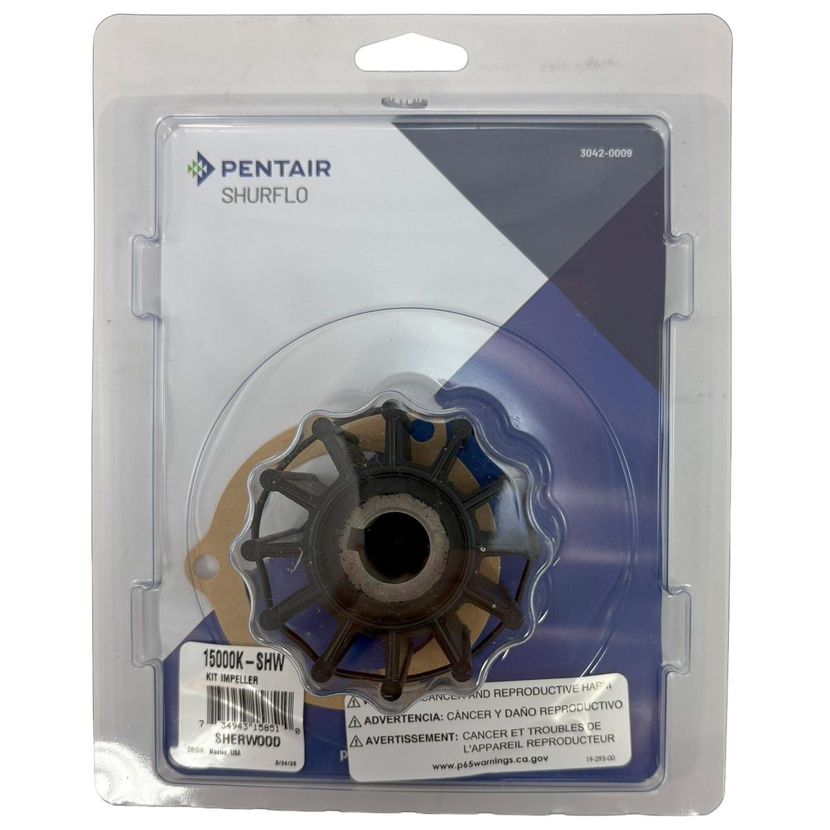 Sherwood Qualifies for Free Shipping Sherwood Pump Impeller Kit with Gaskets #15000K