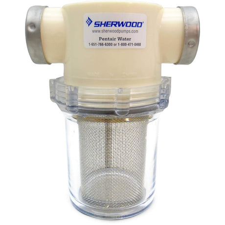 Sherwood Qualifies for Free Shipping Sherwood Sea Water Strainer 1" #18005