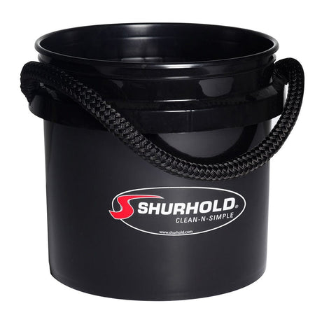 Shurhold Qualifies for Free Shipping Shurhold World's Best Bucket 3.5 Gallon Black #2432