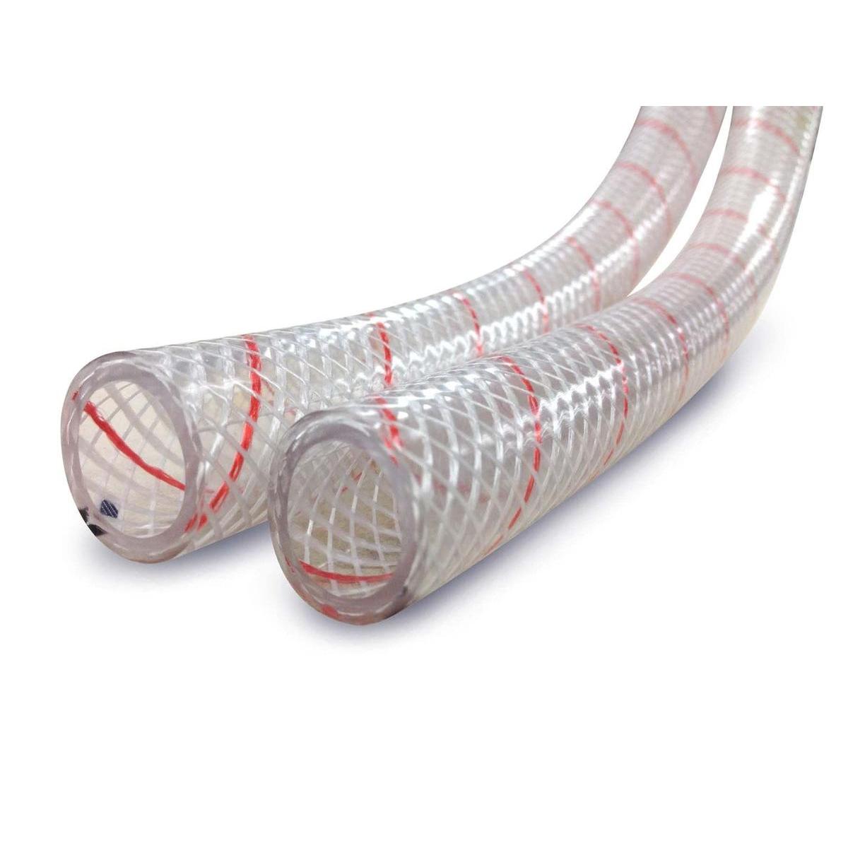 Sierra Qualifies for Free Shipping Sierra 1-1/8 Clear Reinforded PVC with Red Tracer #16-162-1186