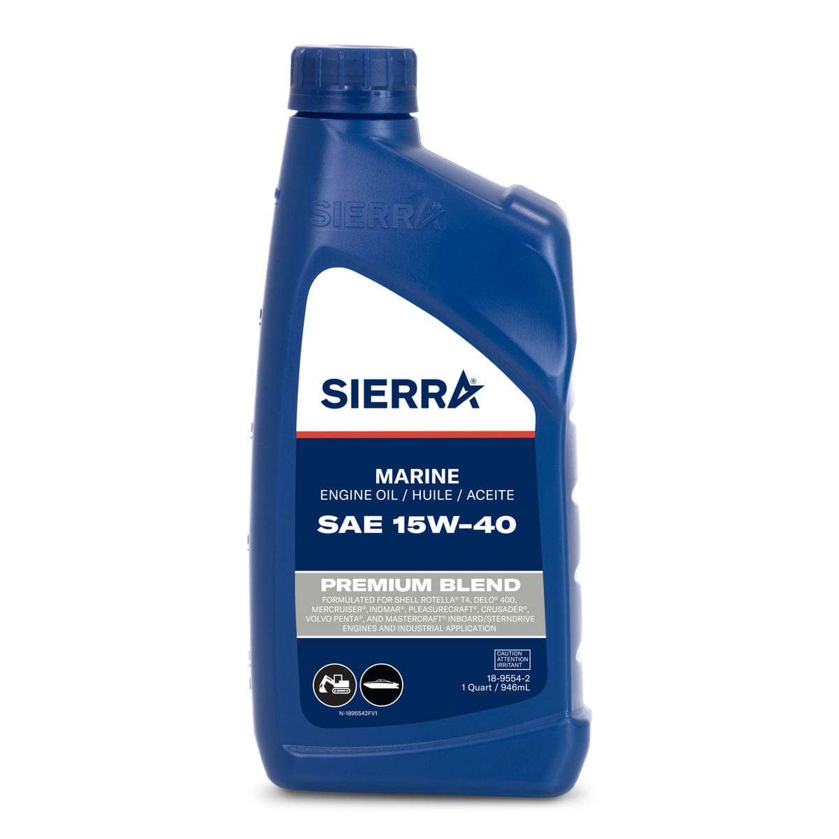 Sierra Qualifies for Free Shipping Sierra 15w-40 Multi-Vehicle Quart #18-9554-2
